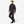Man wearing black Venture Heat jacket and matching trousers