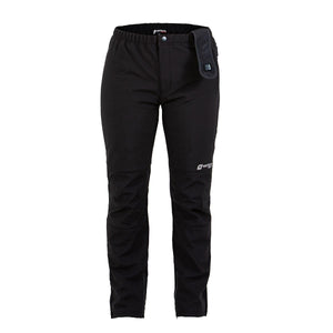 Venture Heat black heated pants with elastic waistband and battery pocket