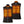 Venture Heat black heated vest showing front and back heating elements