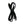 Venture Heat black USB-C to USB-A charging cable