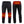 Venture Heat black heated pants showing front and back heating elements