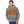 Man wearing a grey Venture Heat heated zip up hoodie with visible glowing heating elements