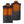 Venture Heat black quilted heated vest showing front and back heating elements