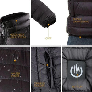 Venture Heat Men's Delspring 5V Battery Heated Down Puffer Jacket (Size S)