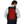 Man wearing a black Venture Heat vest with glowing red heating elements on the back