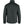 Back view of a black FjallRaven quilted jacket with a high collar