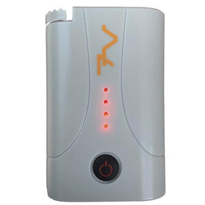 Volt Heat rechargeable battery pack with power button and four red LED indicator lights