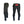 Volt Heat black heated pants showing side and back views with glowing red heating element