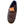 Brown Volt heated slipper with orange battery pack inserted