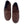 Pair of brown Volt slip on shoes with moccasin style stitching