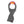 Volt Heat grey fleece scarf with internal heating element highlighted in orange