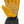 Volt Heat yellow leather work glove with suede palm patch and black gauntlet cuff