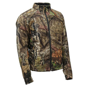 Volt Heat camouflage print softshell jacket with front zipper closure