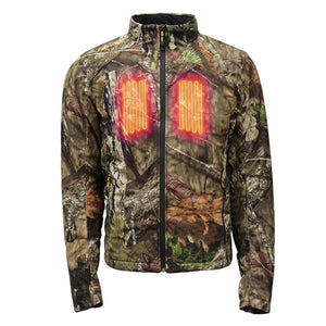 Volt Heat camouflage jacket with illuminated chest heating elements