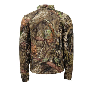 Back view of Volt Heat camouflage print jacket