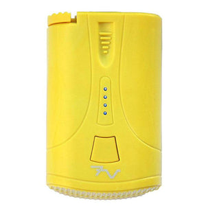 Volt Heat 7V yellow rechargeable battery pack with LED indicator lights