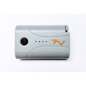 Volt Heat 7V rechargeable battery pack with power button and LED indicator lights