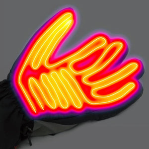 Volt Heat glove showing internal heating element wiring pattern