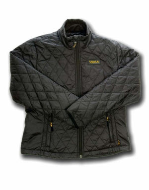 Volt Heat black quilted zip up jacket