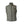 Grey wool vest with a high collar and zippered pockets