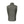 Back view of a grey wool vest with horizontal stitched detailing