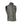 Grey wool vest with a high collar and full front zipper