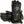 Volt heated black leather gloves with battery indicator light