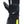 Volt black leather heated glove with battery pocket and logo