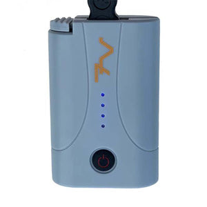 Volt Heat rechargeable battery pack with power button and LED indicator lights