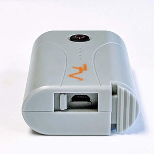Volt Heat grey rechargeable battery pack with power button and charging port
