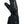 Volt black heated mitten with adjustable wrist strap and zipper pocket