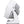 Side view of white Vornado air circulator fan with control knob