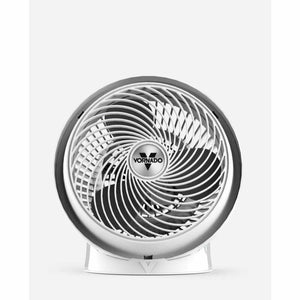 Vornado white and grey circular air circulator fan