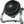 Vornado air circulator fan with black spiral grille and sage green housing on a silver metal stand