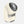 Cream colored Vornado air circulator fan with grey spiral grille