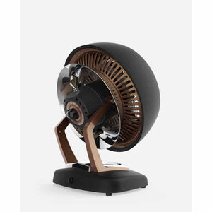 Vornado VHEAT vintage style metal heater in black and copper