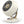 Vornado cream colored spherical space heater with a gold stand