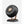 Vornado black and wood finish whole room heater on a stand