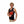Man wearing a black Glovii heated tank top with visible red heating elements and a power button