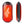 ActionHeat red and black rechargeable hand warmer with geometric pattern