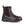 Nexgrip brown leather and suede side zip ankle boot with black rubber sole