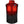 Detroit Lions heated vest with red glowing heating elements and front zipper