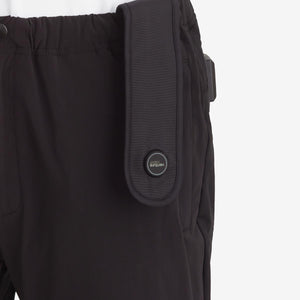 Venture Heat black heated pants with control button on waist strap