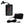 Black battery pack with charging cable and wall adapter