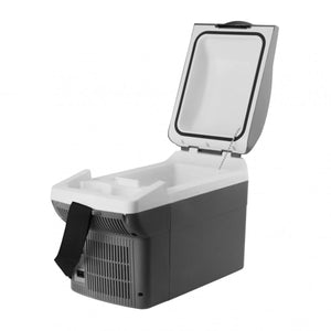 Wagan portable electric cooler with open lid