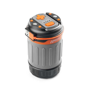 Wagan portable lantern with battery level indicator and USB port
