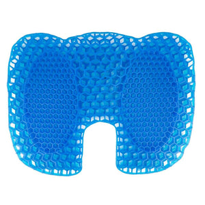 Wagan blue gel seat cushion with honeycomb structure