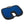 Wagan HealthMate blue gel seat cushion with black border and cutout
