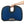Wagan HealthMate blue gel seat cushion with cutout handle held by hand