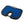 Wagan HealthMate blue gel seat cushion with black trim